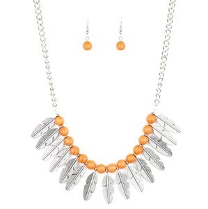 Necklace with earrings